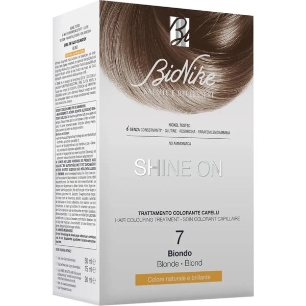 Bionike Shine On - Trattamento Colorante Per Capelli Colore Biondo N. 7-image