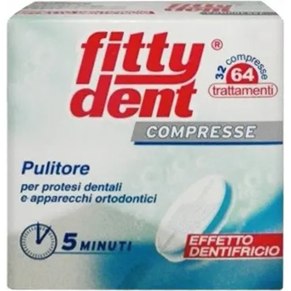 comprex per la pulizia quotidiana della protesi 32 compresse-image