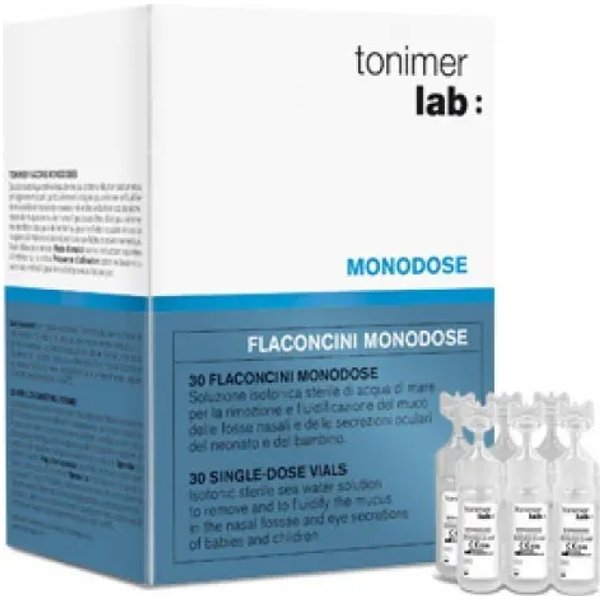 Tonimer Lavaggio Nasale Fluido Monodose 30 Flaconcini X 5 Ml-image