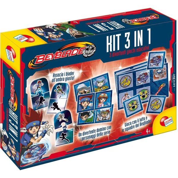 Lisciani Beyblade Gioco Kit 3 In 1 35984 4Anni +-image