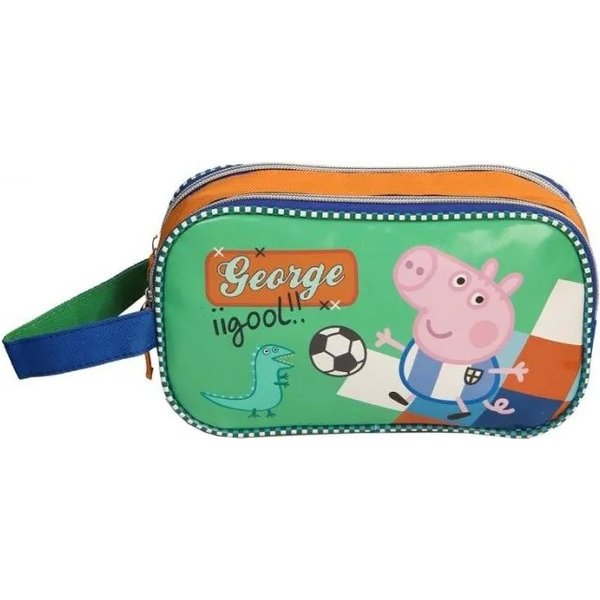 Peppa Pig Bustina Portatutto 1 Zip George Goal-image