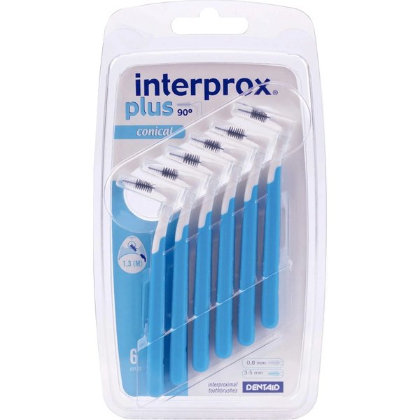 interprox plus conical blu 6 spazzolini interprossimali-image