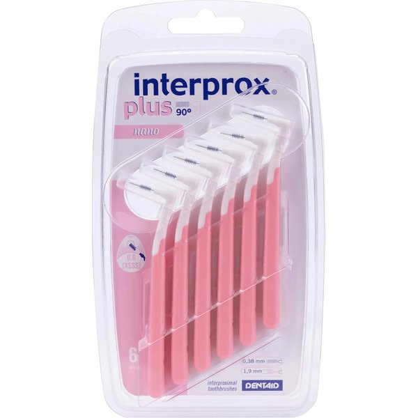 Dentaid Interprox Plus Nano Rosa - 6 Scovolini 0,7 Mm-image