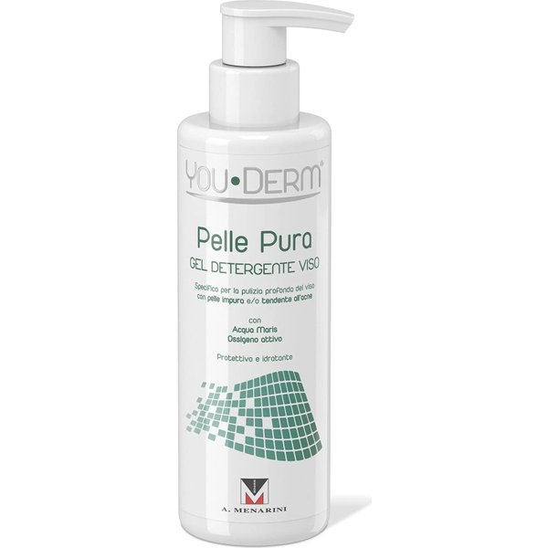 you-derm pelle pura gel detergente viso 200 ml-image