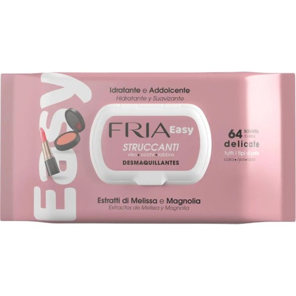 Fria Utility Salviette Struccanti Confezione Da 64 Salviettine-image