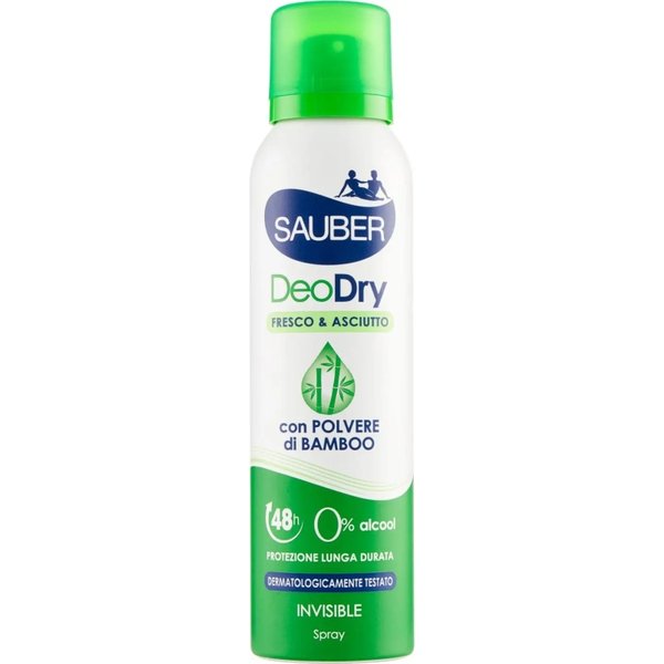 Sauber Deodry Fresco & Asciutto 48H - Deodorante Spray 150 Ml-image
