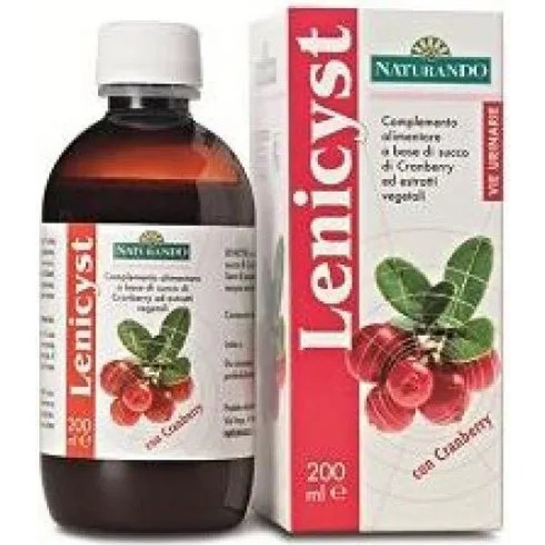 lenicyst 200 ml - integratore alimentare a base di cranberry-image