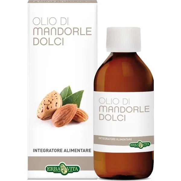 Olio Di Mandorle Dolci 100 Ml - Integratore Per Il Transito Intestinale-image