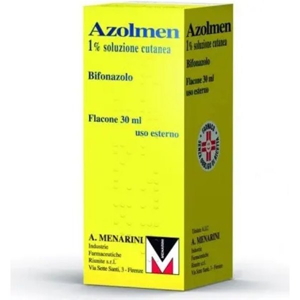 Azolmen 1% Lozione Cutanea - trattamento delle dermatomicosi 30 ml-image