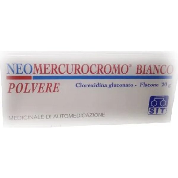Neomercurocromo bianco - polvere disinfettante della cute lesa 20 g-image