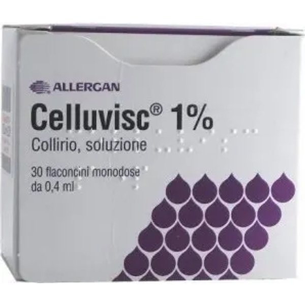 Celluvisc 1% - collirio idratante 30 flaconcini 0,4 ml-image