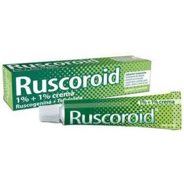 Ruscoroid 1% + 1% 40 g - crema rettale per emorroidi e ragadi anali-image