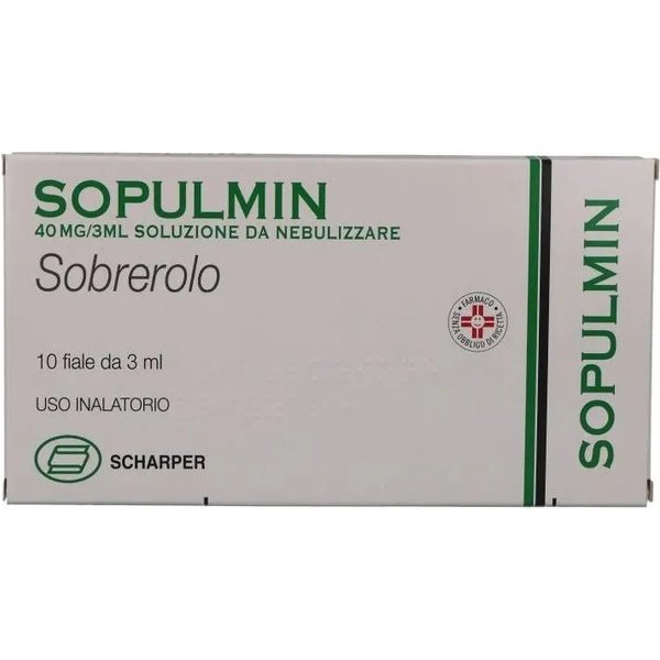 Sopulmin 40 mg/3 ml - mucolitico 10 fiale-image