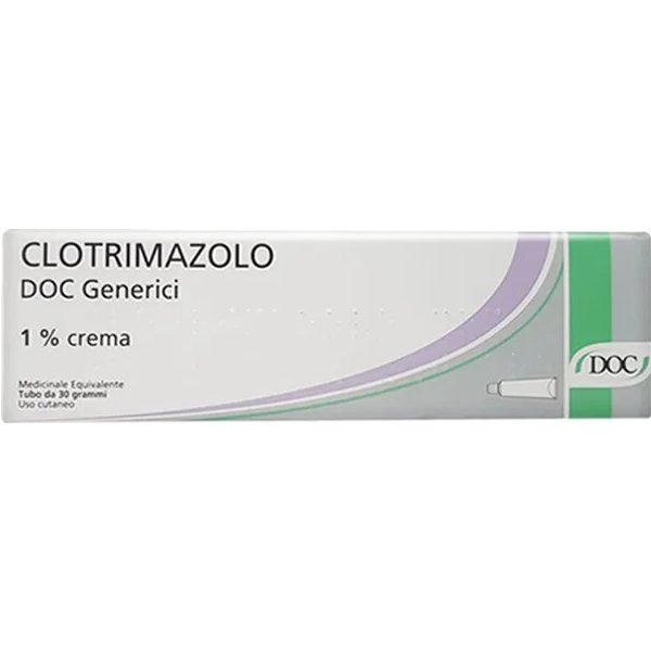 Clotrimazolo 1% - crema per il trattamento delle micosi cutanee 30 g-image