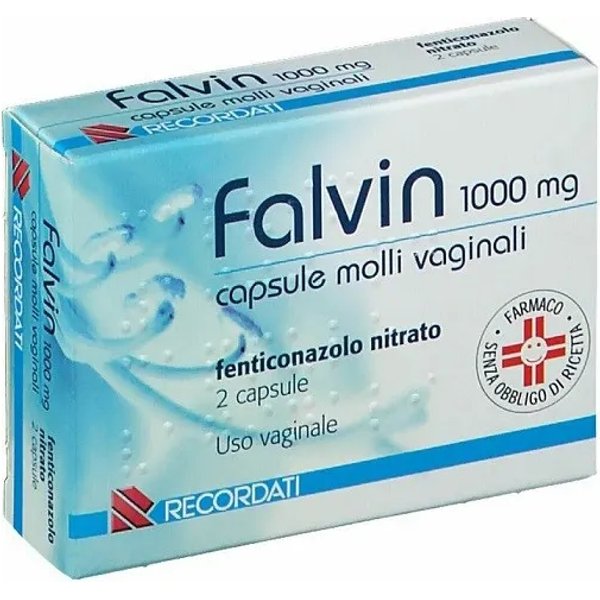 Falvin 1000 Mg - Trattamento Delle Infezioni Vaginali 2 Ovuli Vaginali-image