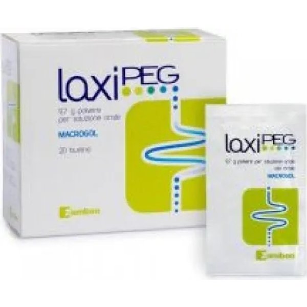 Laxipeg 9,7 g 20 bustine - trattamento della stitichezza occasionale-image