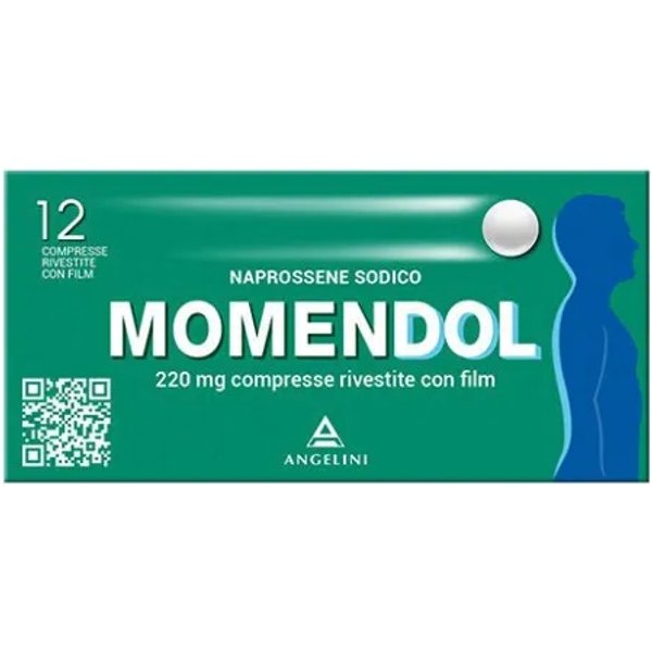 Momendol 220 mg 12 Compresse Rivestite - analgesico antinfiammatorio-image