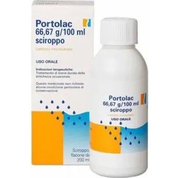 Portolac 66,67g/100ml 200 ml sciroppo - contro la stitichezza-image