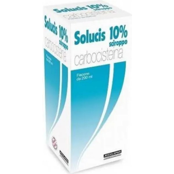 Solucis 10% - sciroppo fluidificante per tosse e catarro 200 ml-image