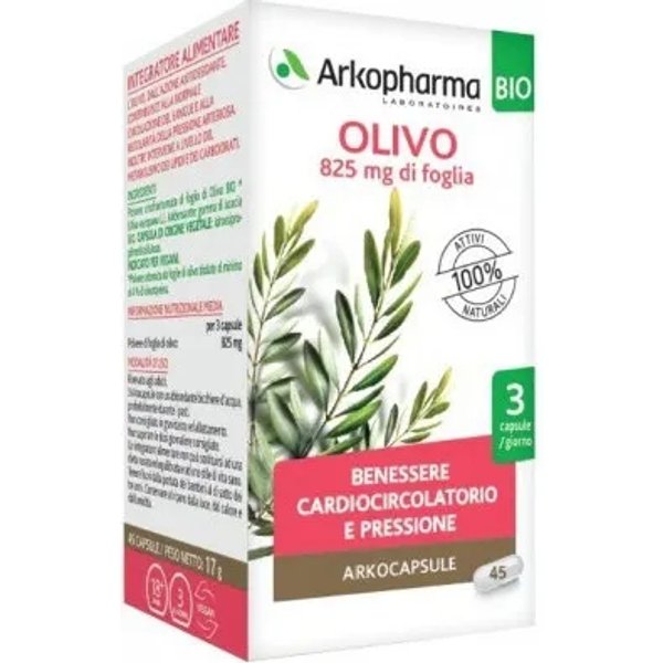olivo arkocapsule 50 capsule - integratore per la funzione cardiovascolare-image