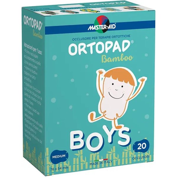 Ortopad Occlusore Autoadesivo Per Terapie Ortottiche - 20 Bende Boys M-image