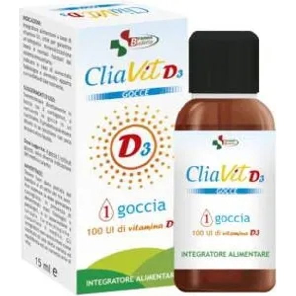 Cliavit D3 Gocce 15 Ml - Integratore Per Neonati E Bambini-image