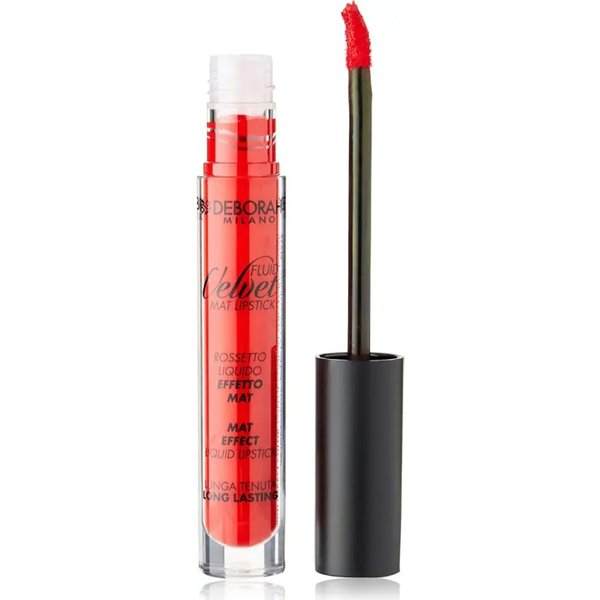 Deborah Fluid Velvet Mat Lipstick - Rossetto Liquido Effetto Mat N. 06 Iconic Red-image