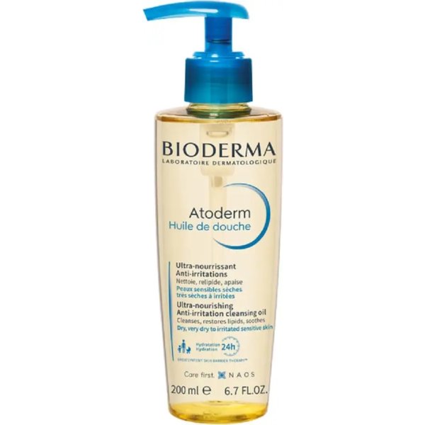 atoderm huile de douche olio doccia 24h di idratazione 200 ml-image