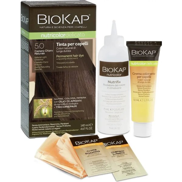 Bios Line Biokap Nutricolor - Tinta Per Capelli N.5.0 Castano Chiaro-image