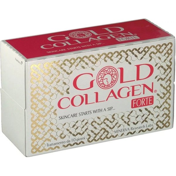 Gold Collagen Forte - integratore alimentare a base di collagene 10 flaconcini da 50 ml-image