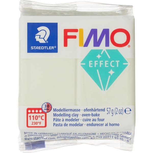 Staedtler Fimo Effect Argilla Pasta Da Modellare Luminiscente 56G-image