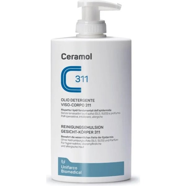 Ceramol 311 Olio Detergente Viso-Corpo Pelli Sensibili 400 ml-image