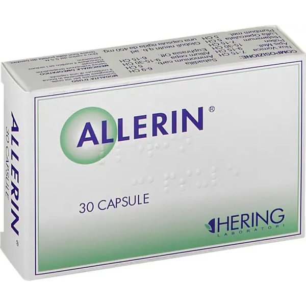 Allerin 30 Capsule - antistaminico omeopatico per rinite-image