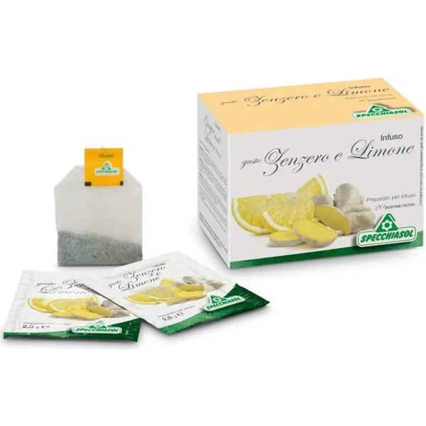 Specchiasol Specchiasol Infuso Zenzero E Limone Confezione 20 Filtri-image