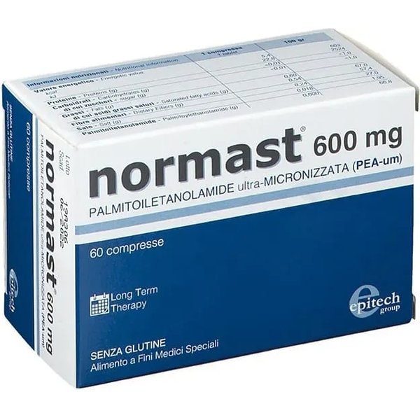 Normast 600 Mg - Alimento Per Disturbi Ai Nervi 60 Compresse-image