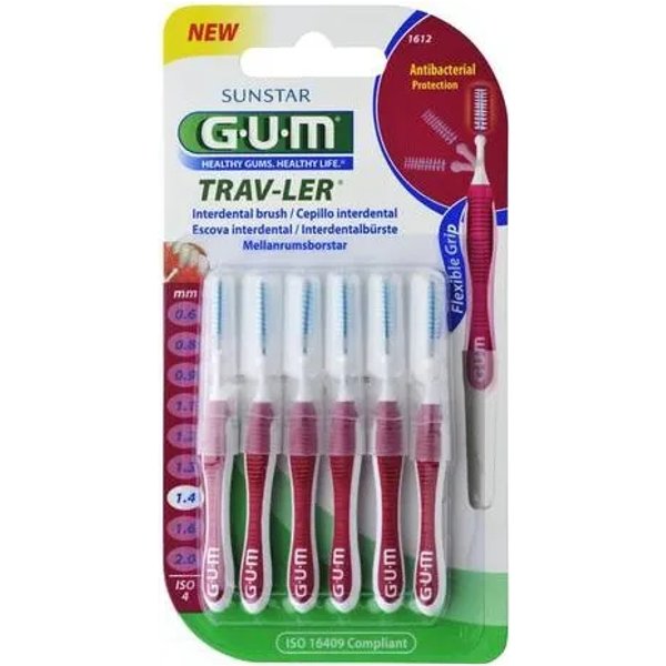 Trav-ler interdental brush - 6 scovolini misura 1.4-image