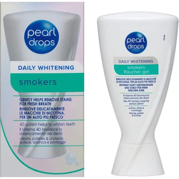 Pearl Drops Smokers - Dentifricio Sbiancante Contro Le Macchie Di Nicotina 50 Ml-image