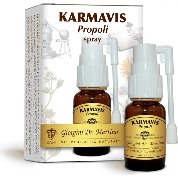 Karmavis Propoli Liquido Alcolico Spray - Integratore Per Le Vie Respiratorie 15 Ml-image