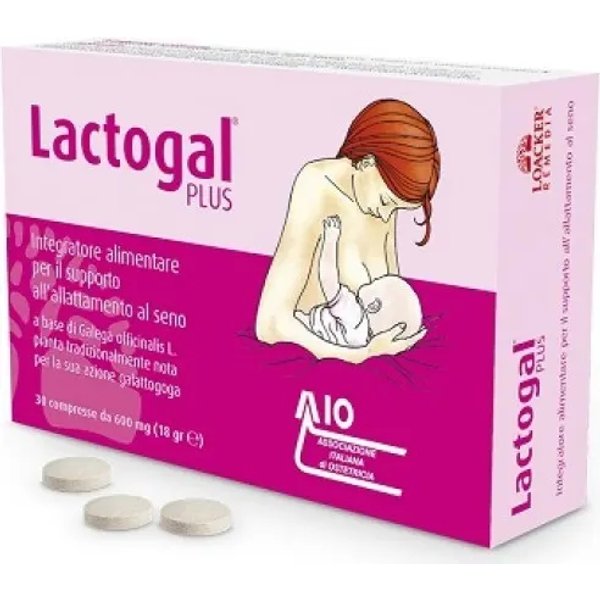 Lactogal Plus 30 Compresse - Integratore Per L'allattamento-image