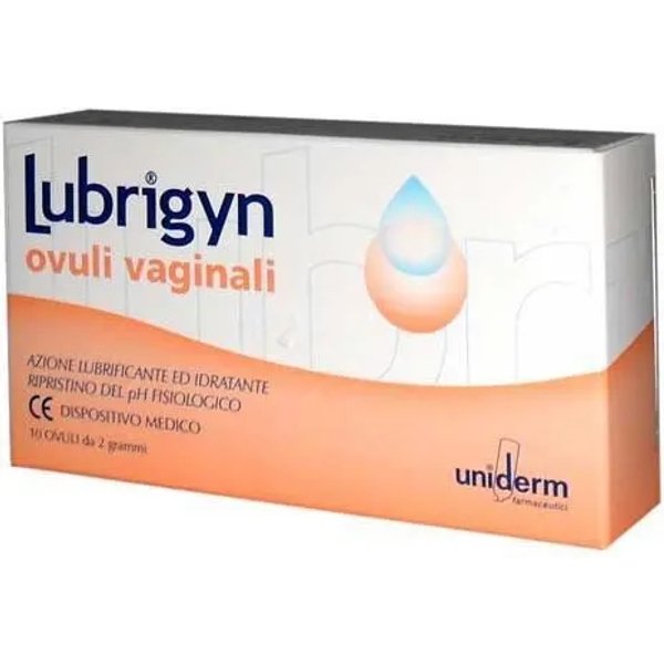 Uniderm Uniderm Farmaceutici Lubrigyn - 10 Ovuli Vaginali Lubrificanti Ed Idratanti-image