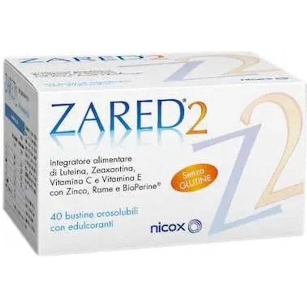 Zared2 - Integratore Per Il Benessere Della Vista 40 Bustine Orosolubili-image