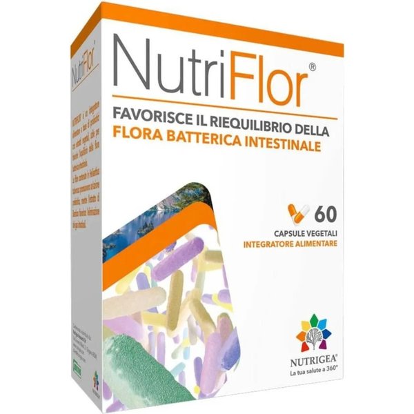 Nutriflor 60 Capsule - Integratore Per La Flora Batterica Intestinale-image