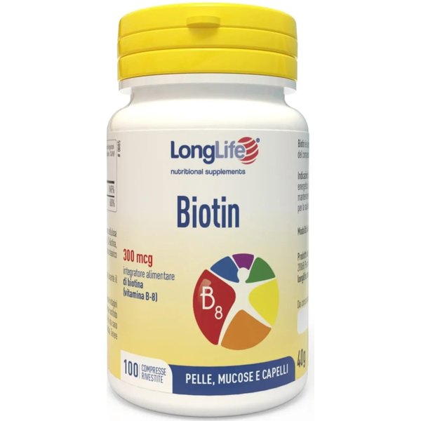 Biotin - integratore alimentare di biotina 100 compresse-image
