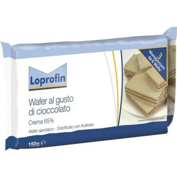 Loprofin Wafers Al Cioccolato Croccanti Cialde Senza Glutine 150 G-image