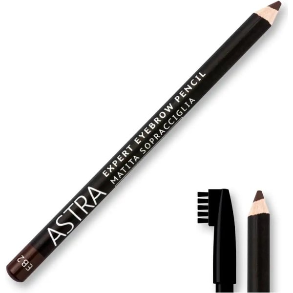 Giufra S.R.L. Astra Expert - Matita Sopracciglia Con Pettinino N. EB2 Dark Brown-image