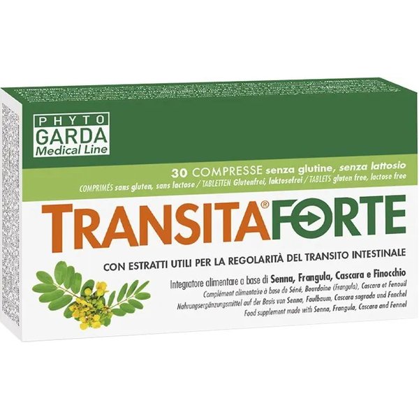 Transita Forte 30 Compresse - Integratore Per Il Transito Intestinale-image