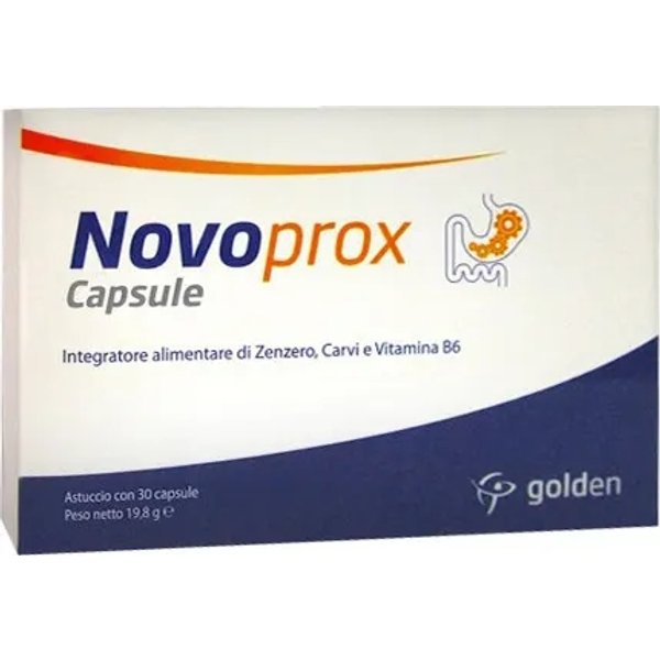 Novoprox - integratore per nausea e problemi digestivi 30 capsule-image