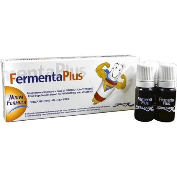 Fermenta Plus 7 Flaconi da 10 ml - integratore a base di fermenti lattici-image