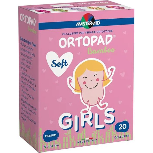 Ortopad Occlusori Soft Girls Medium - 20 Occlusori Per Terapie Ortottiche-image