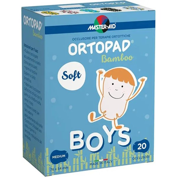 Ortopad Occlusori Per Terapie Ortottiche Soft Boys Medium - 20 Occlusori-image
